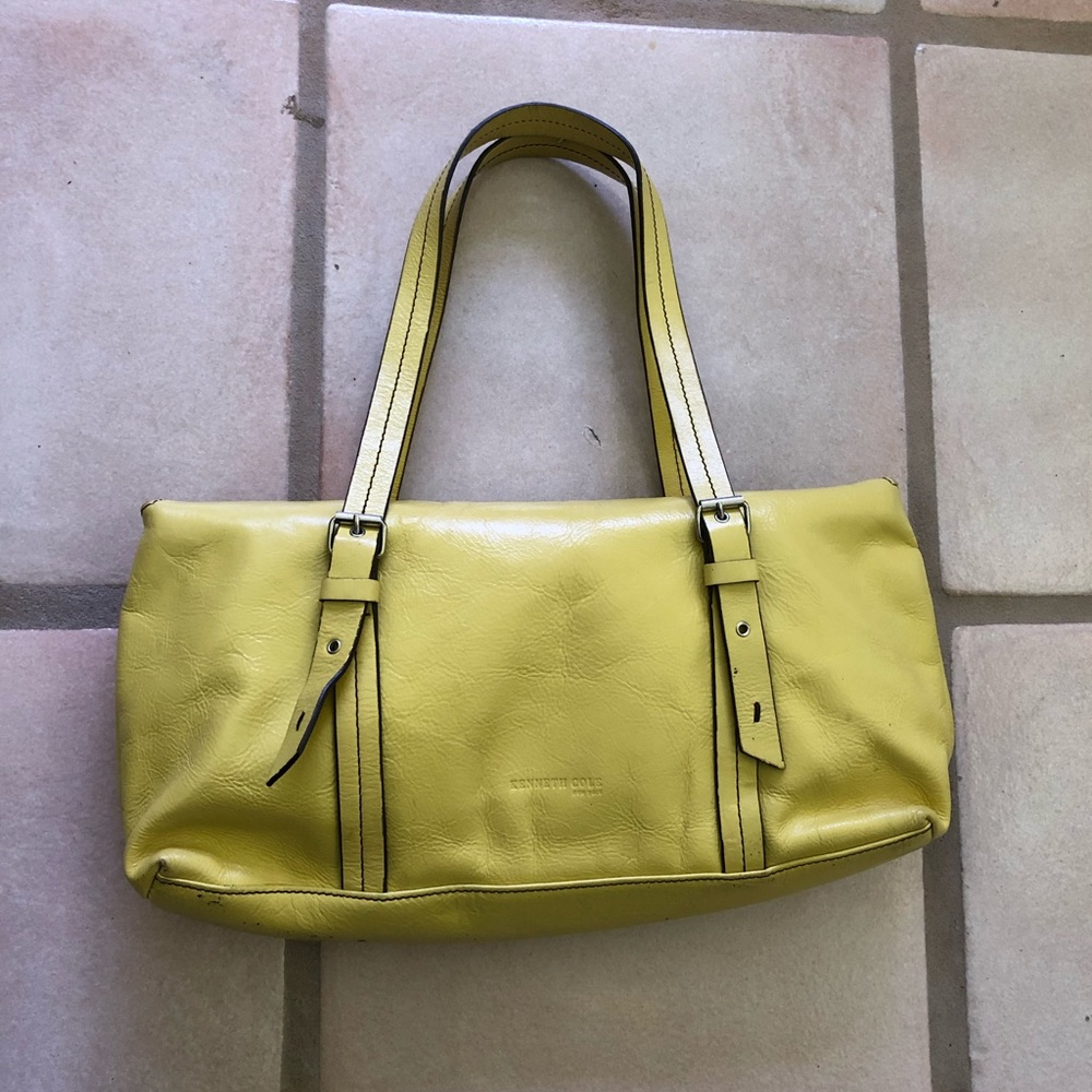 Kenneth Cole yellow bag